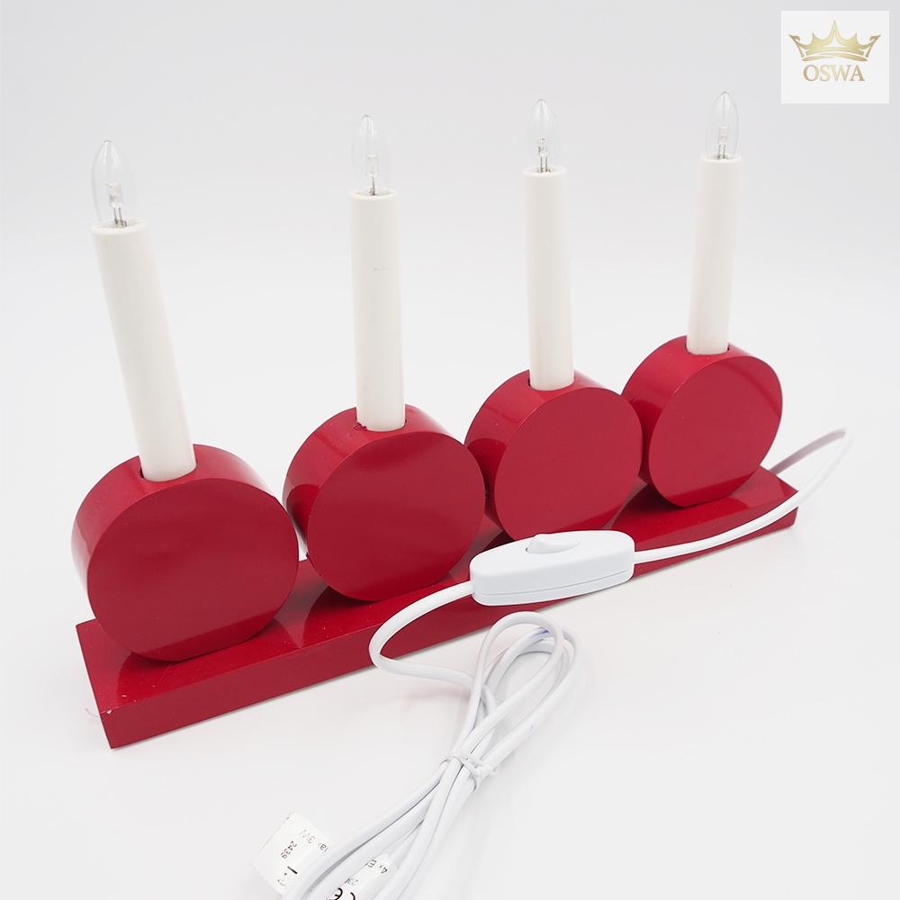 LED medinė žvakidė - Image 3