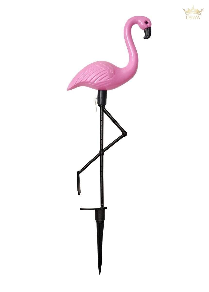 LED saulės sodo lempos – flamingas - Image 3