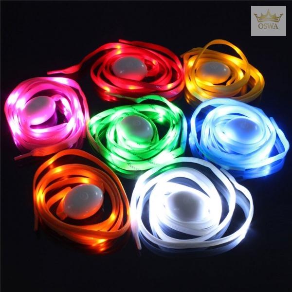 LED šviečiantys batų raišteliai - Raudona - Image 5