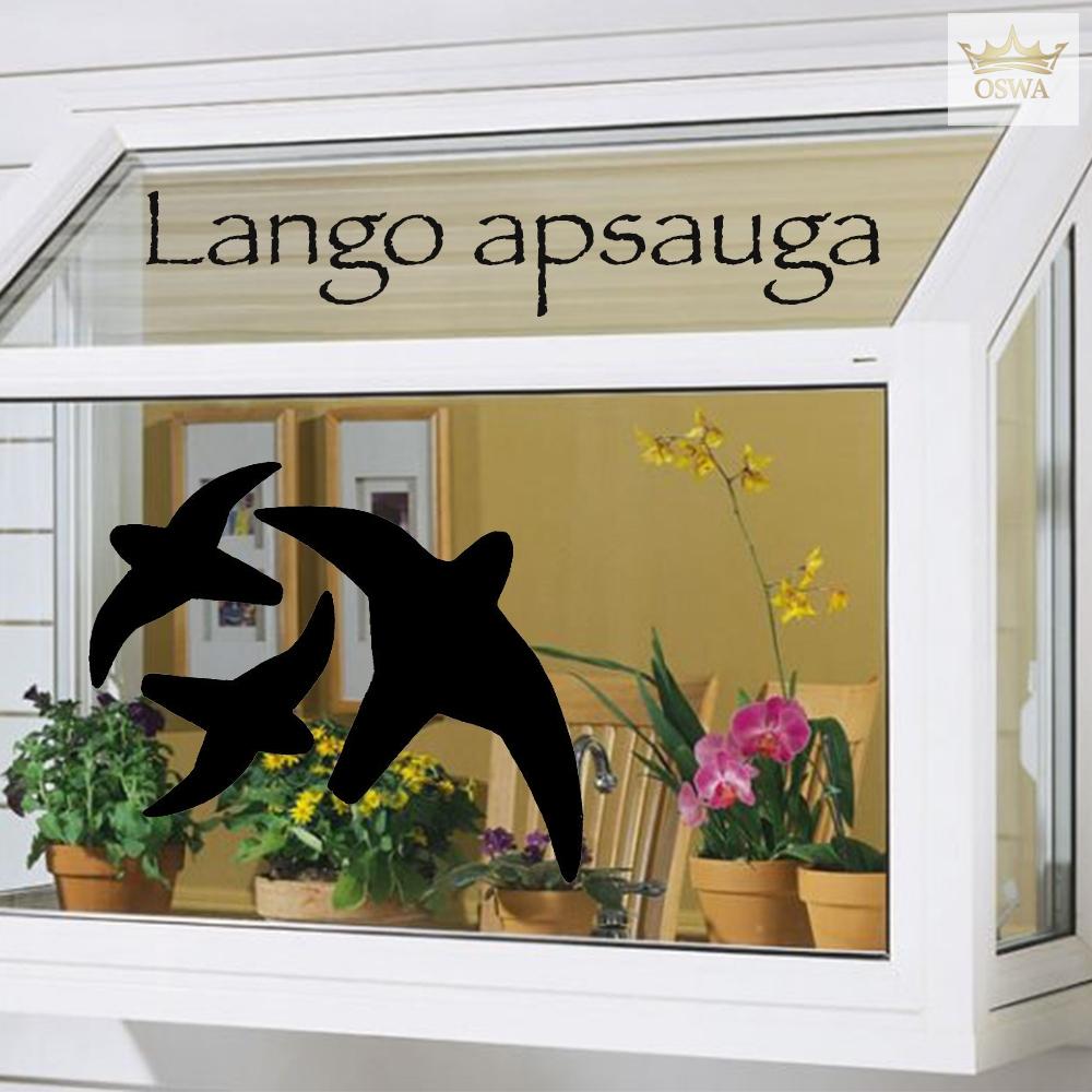Lipdukas Apsaugai Nuo Paukščių Atsitrenkimo Į Langus - Image 3