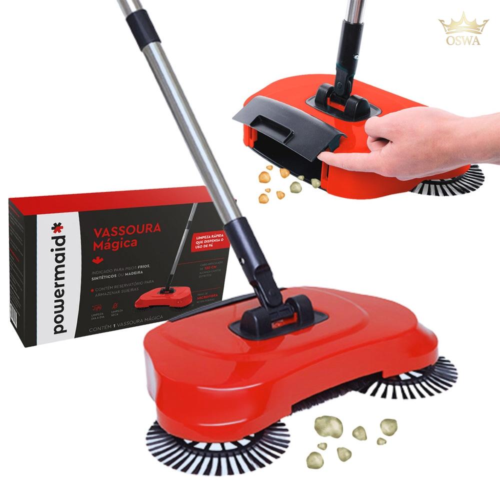Mechaninė grindų šluota su konteineriu (be elektros) - Image 2