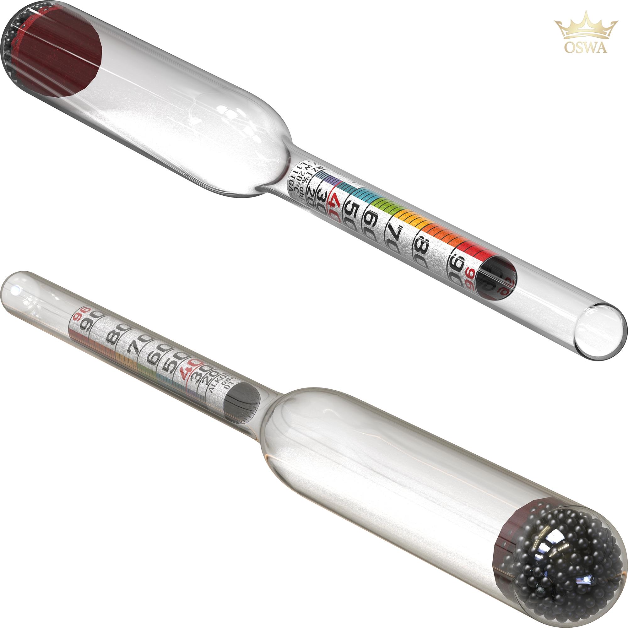 Mini alkoholio matuoklis (areometras) - Image 3