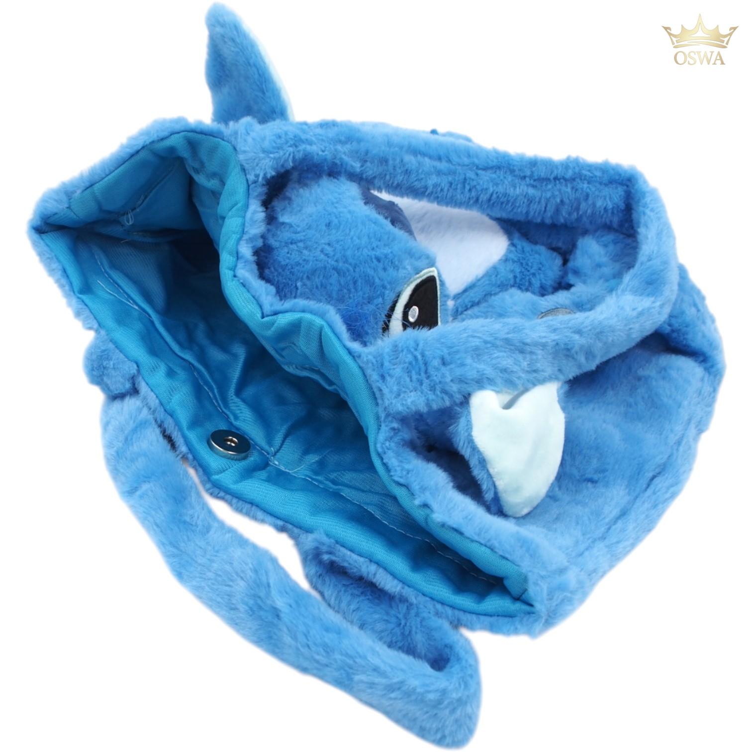 Minkštas pliušinis krepšys su Stitch personažu - Image 3