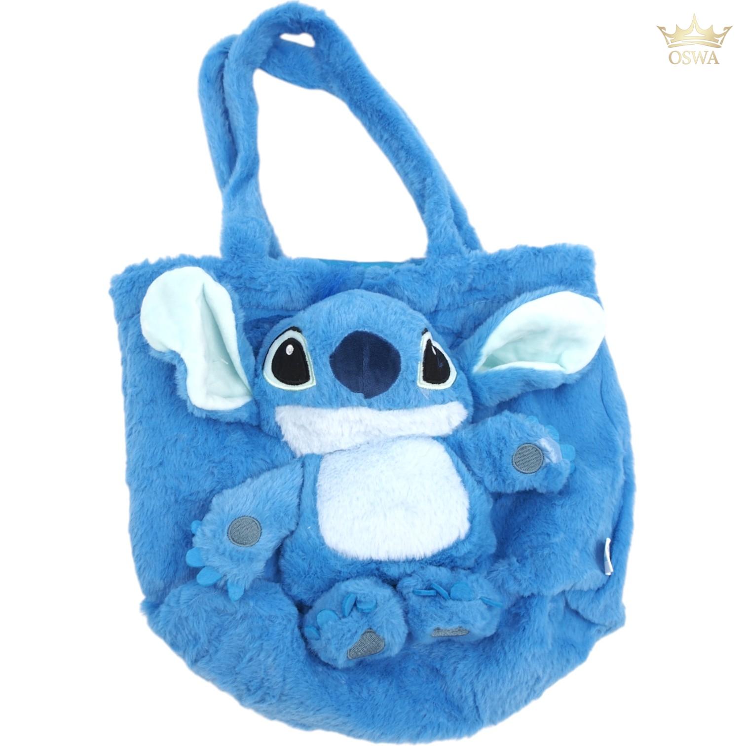 Minkštas pliušinis krepšys su Stitch personažu - Image 2