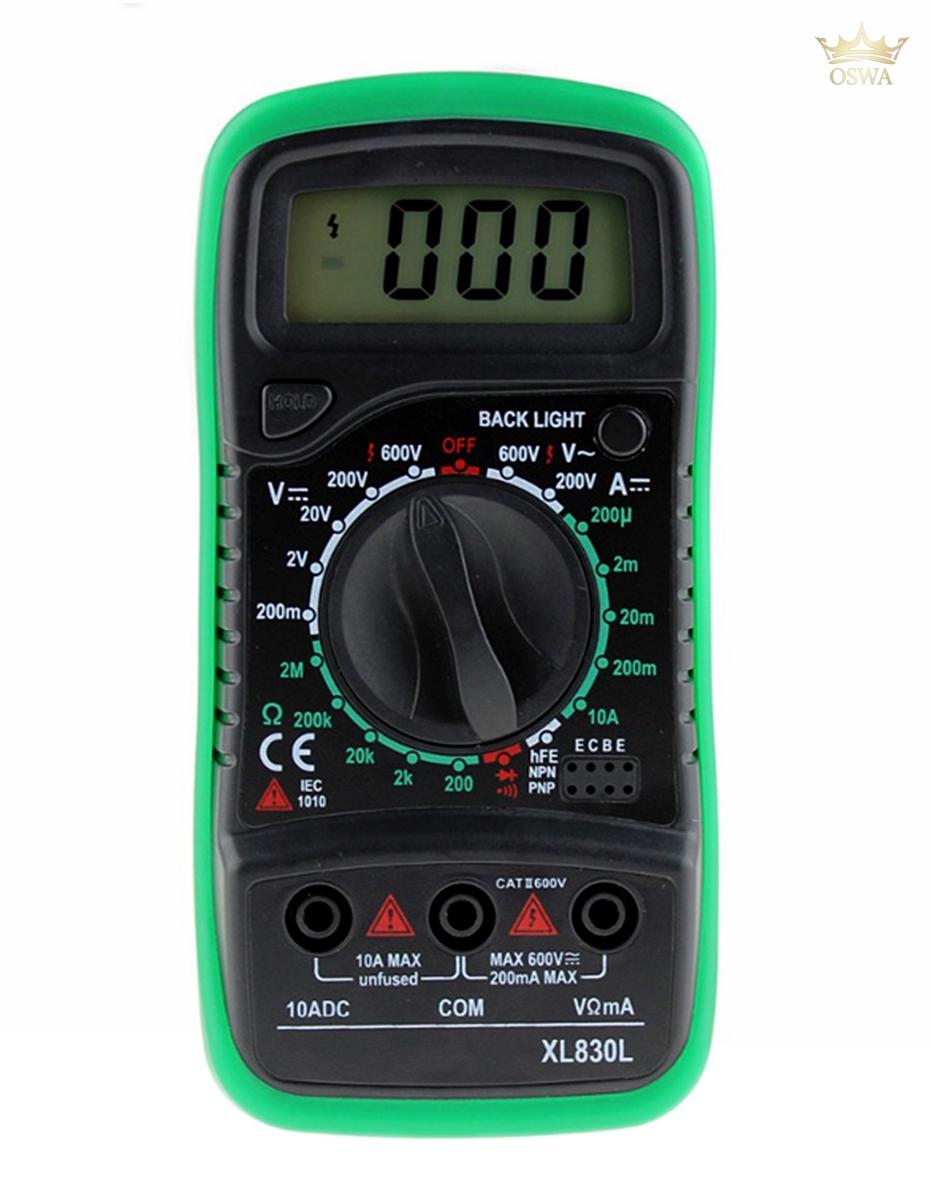 Multimetras XL830L + 2 laidai - Image 5
