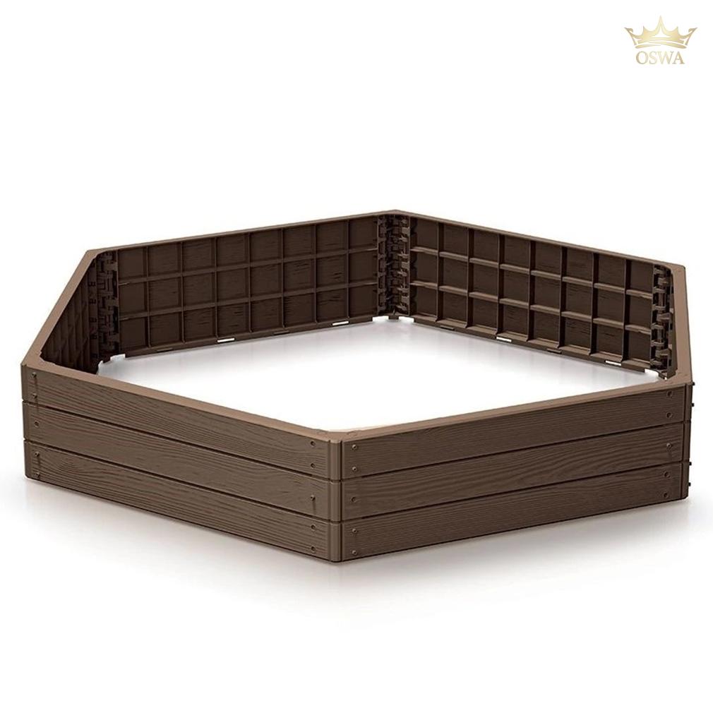 Pakelta lysvė Base Woody 148 × 129 × 25 cm, ruda - Image 3