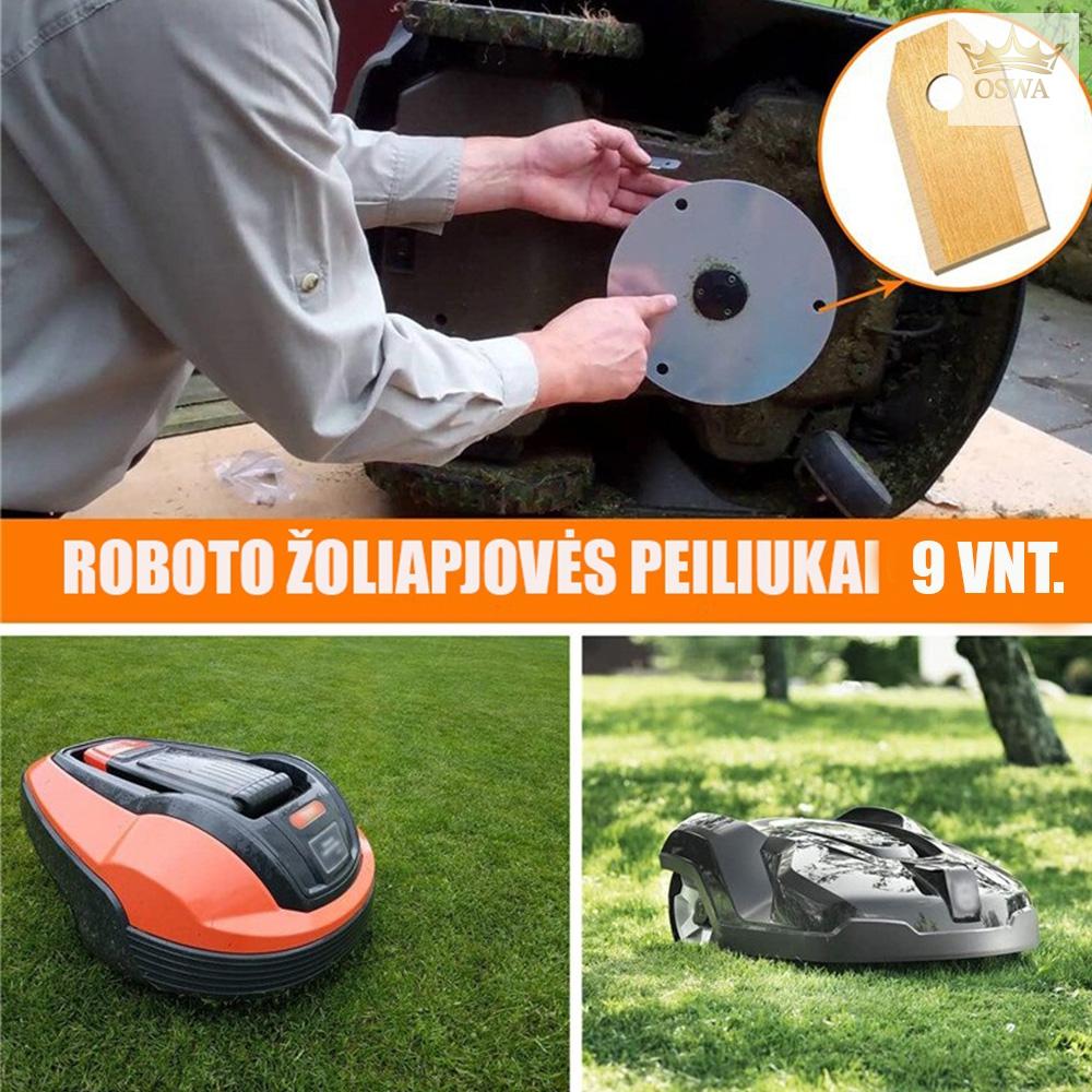 Peiliukų Komplektas Vejos Robotams, 9 vnt. - Image 2