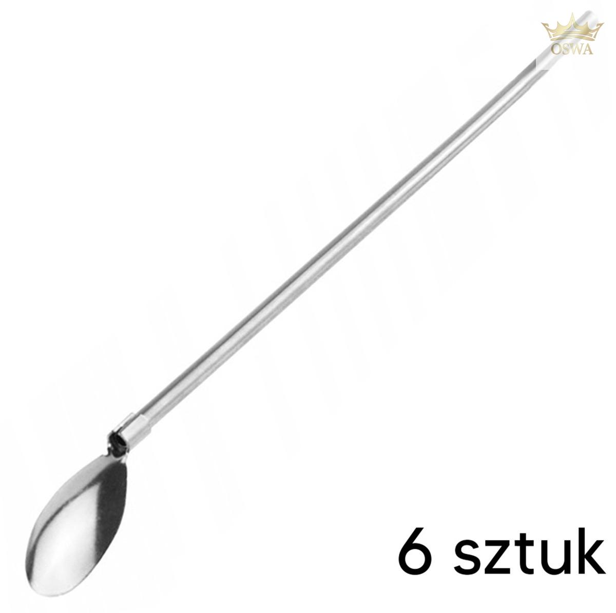 Plieninių šiaudelių/šaukštelių rinkinys - Image 3