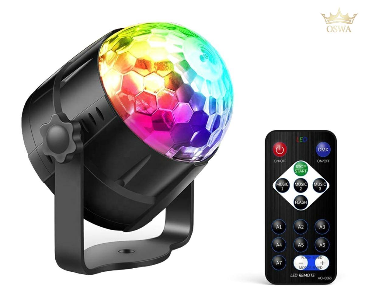 RGB LED disko kamuolys - Image 2
