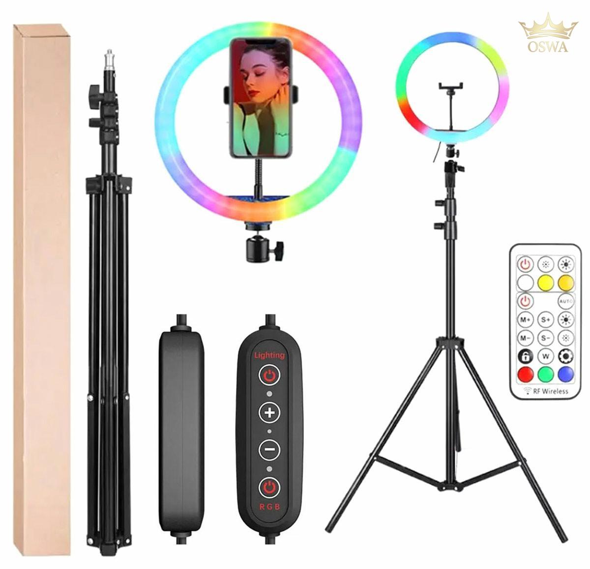 RGB LED žiedinė lempa - Image 2