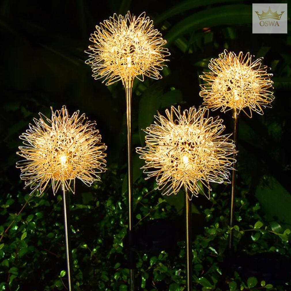 Saulės lempa „Kiaulpienė“ – LED, šiltai balta šviesa, 68 cm - Image 3