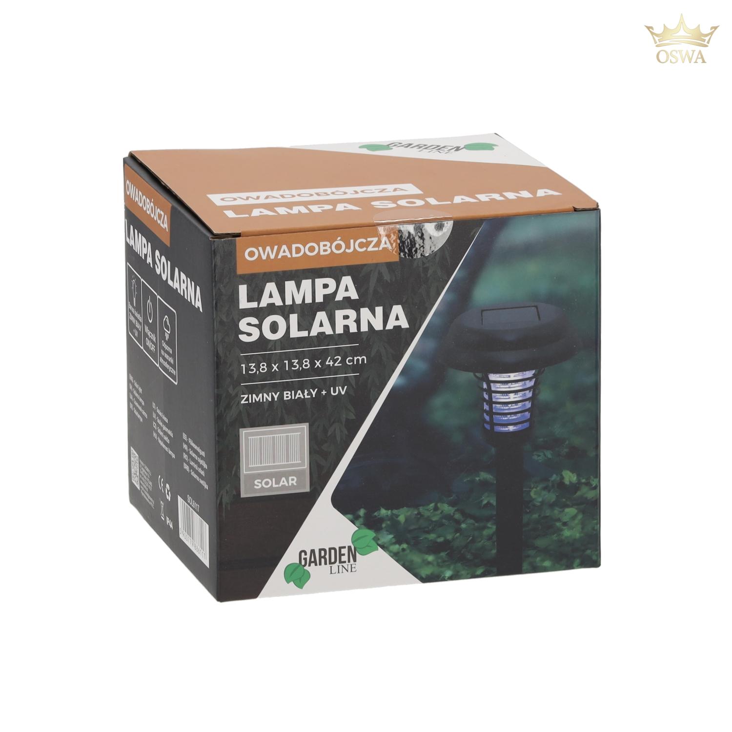 Saulės lempa nuo vabzdžių su UV funkcija, 42 cm - Image 3