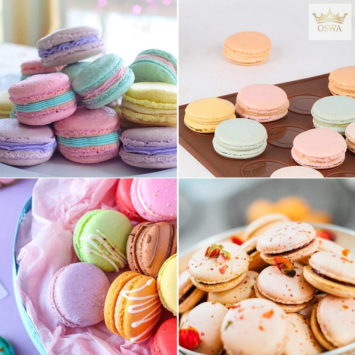 Silikoninė forma Macarons sausainiams – 38 × 28,5 cm - Image 3