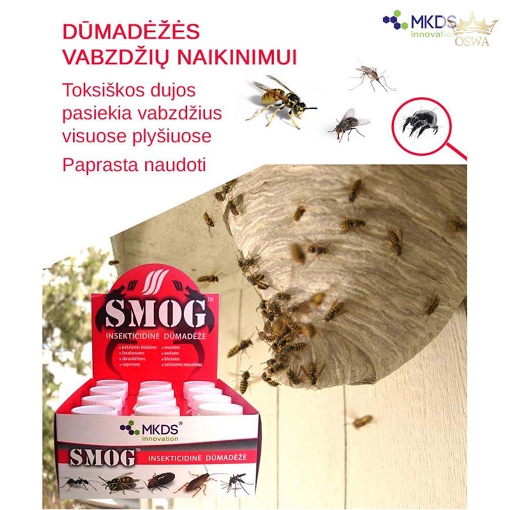 SMOG midi insekticidinė dūmadėžė, 11 g - Image 3