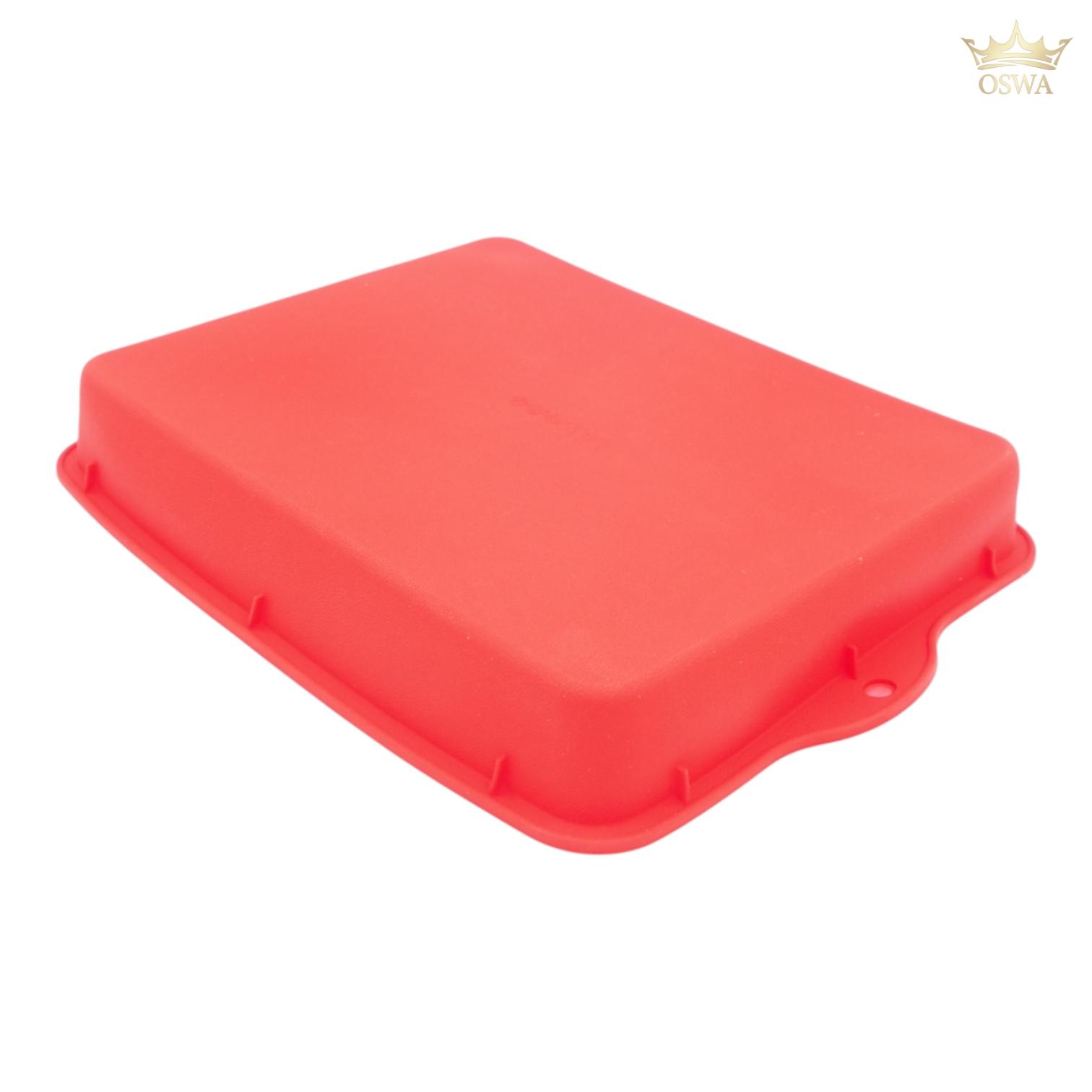 Stačiakampė silikoninė kepimo forma – 30 × 22 × 4 cm - Image 3