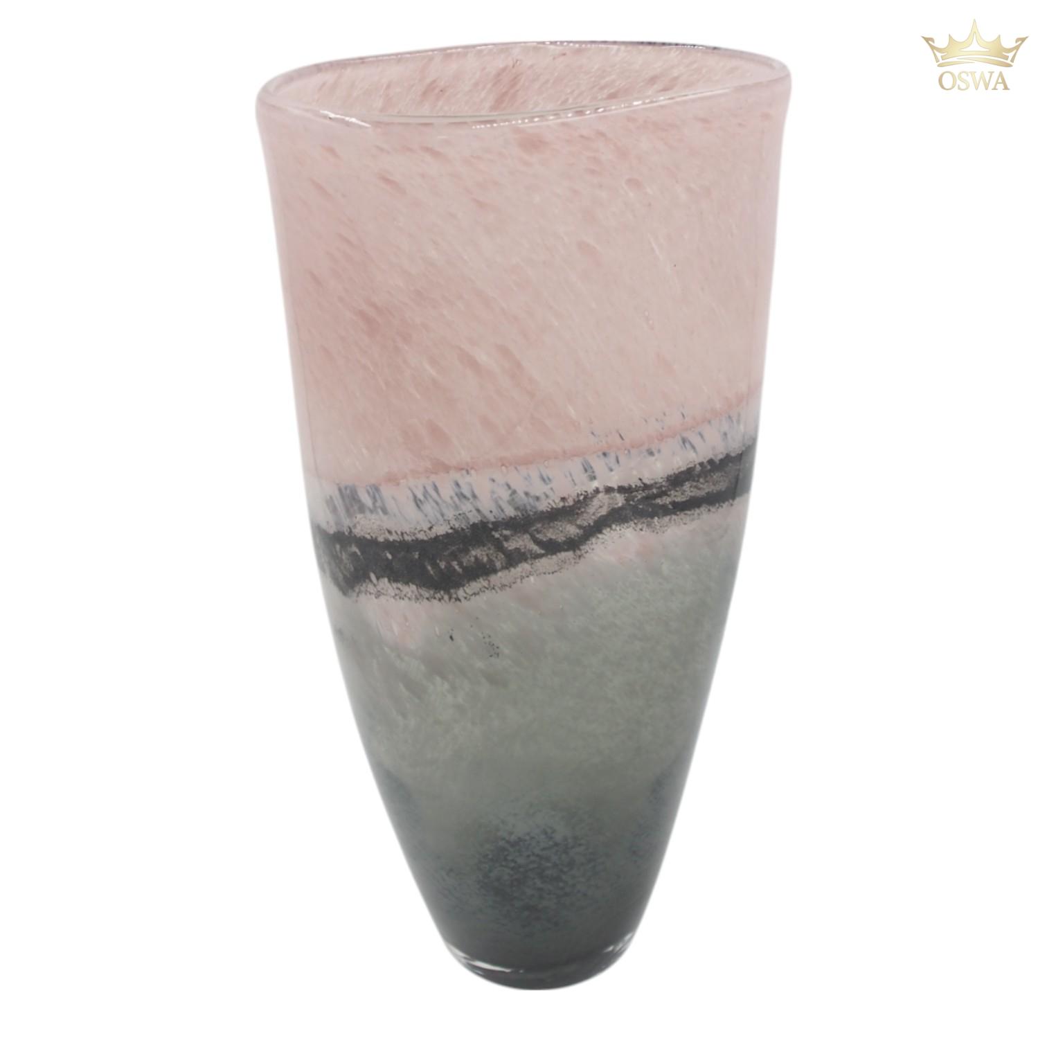 Stiklinė vaza – 17×11×37 cm | Forma Lumo kolekcija - Image 2