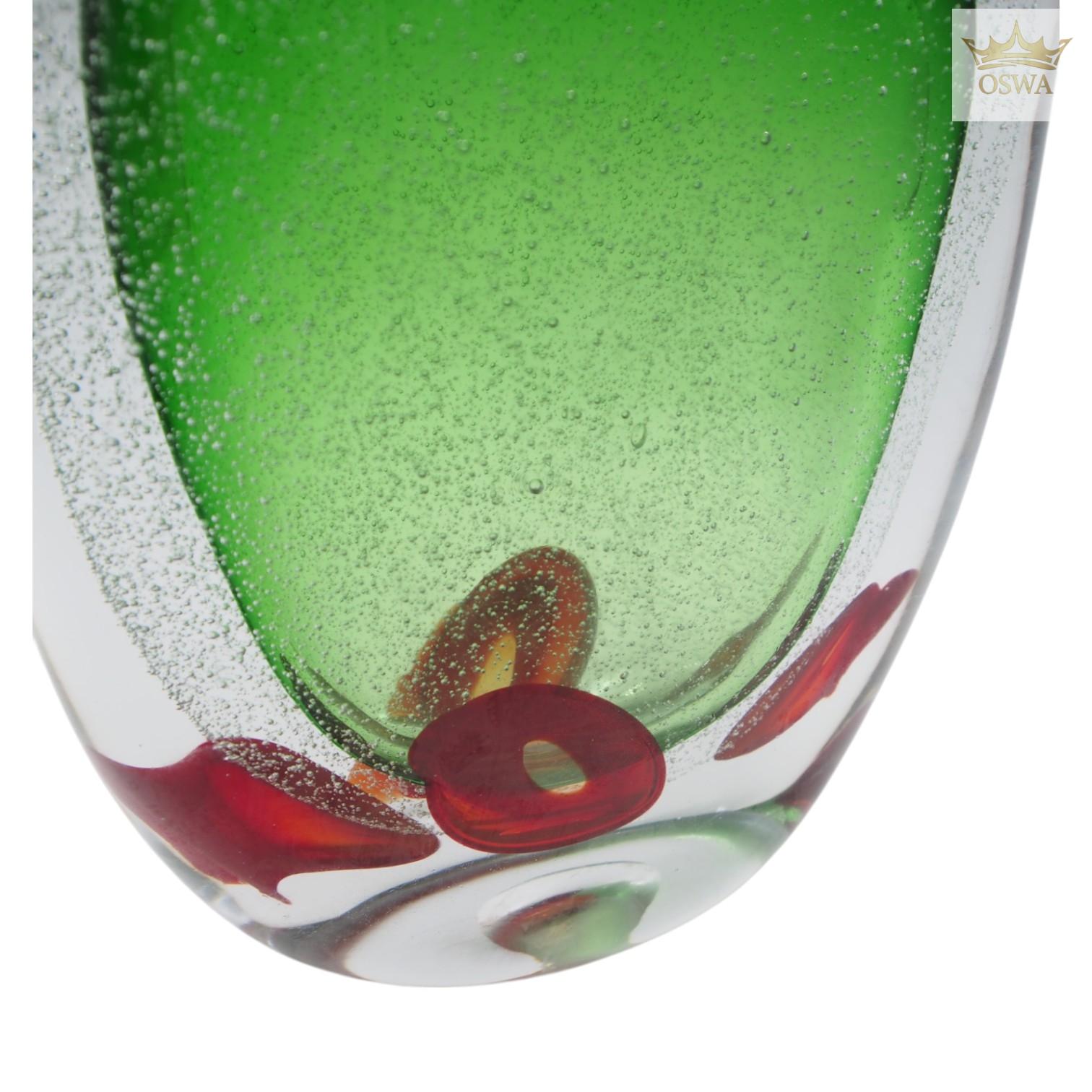 Stiklinė vaza, 18x7x27 cm – Forma Lumo kolekcija - Image 3