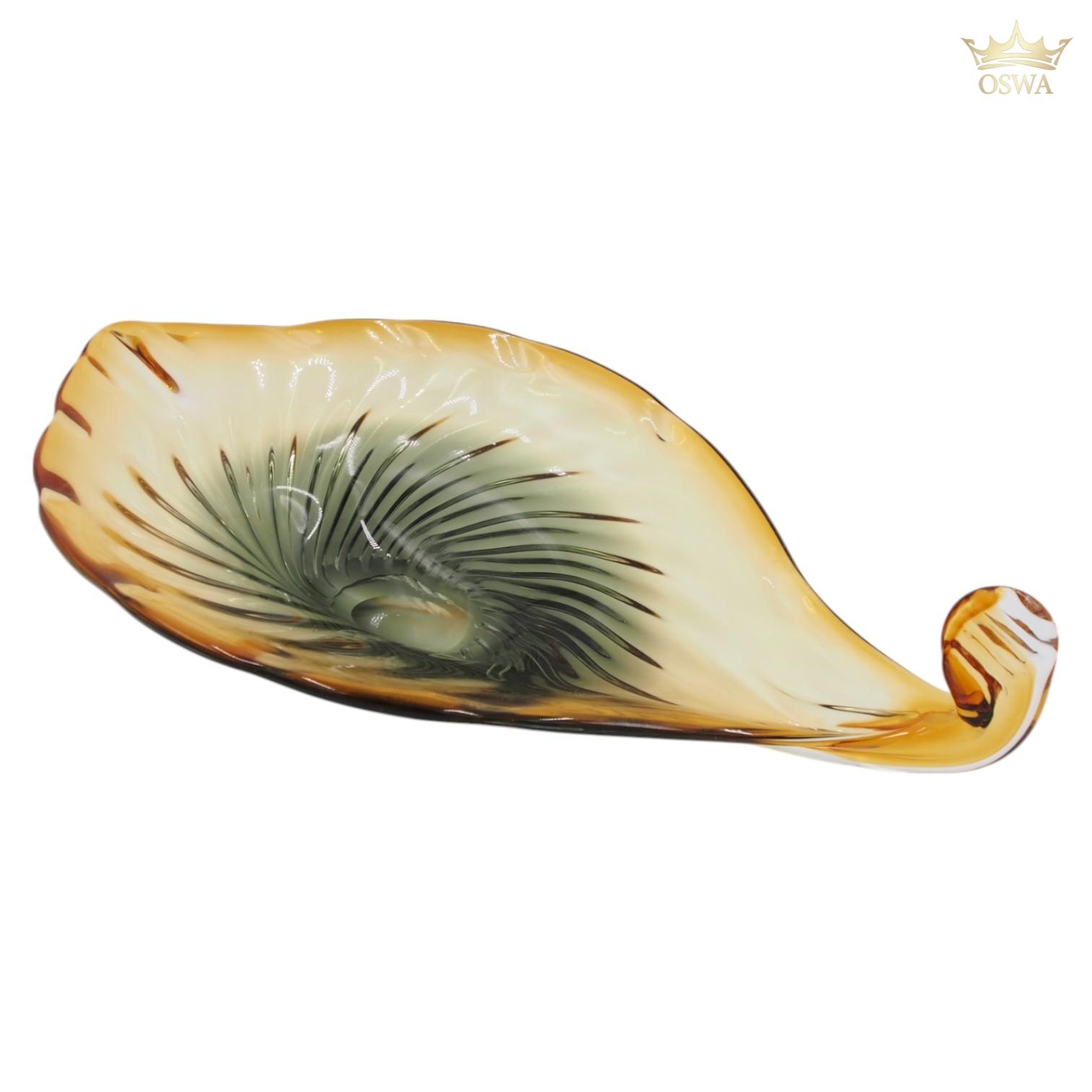 Stiklinis dekoratyvinis indas, 54×28×13 cm - Image 2