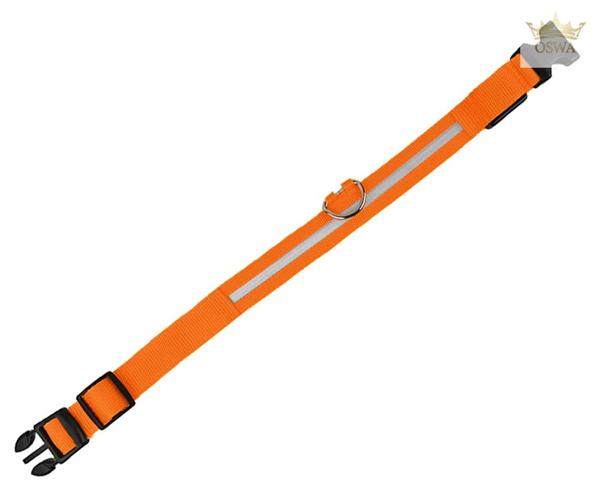 Šviečiantis LED antkaklis Oranžinis - Image 3