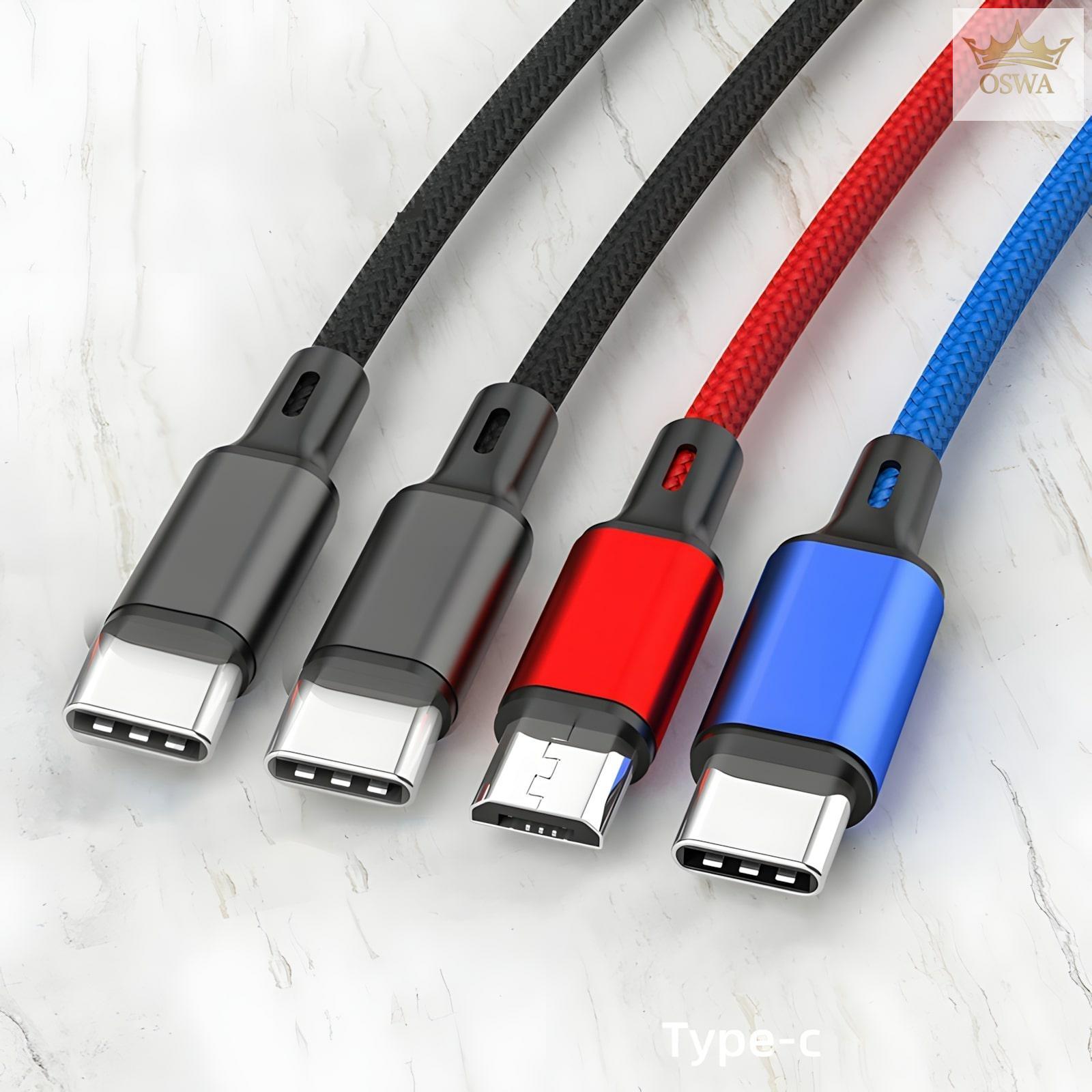 Universalus 4in1 įkrovimo laidas - Image 3