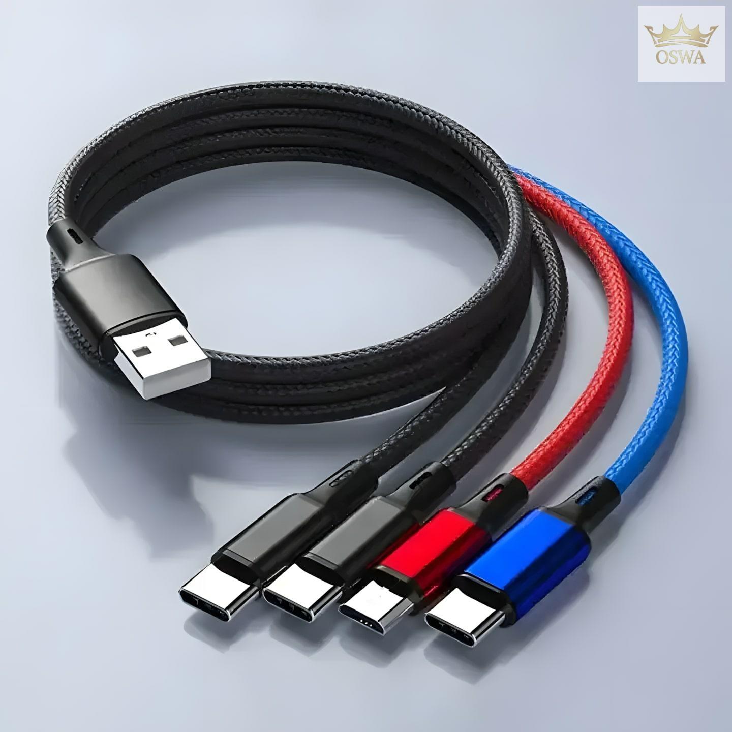 Universalus 4in1 įkrovimo laidas - Image 2