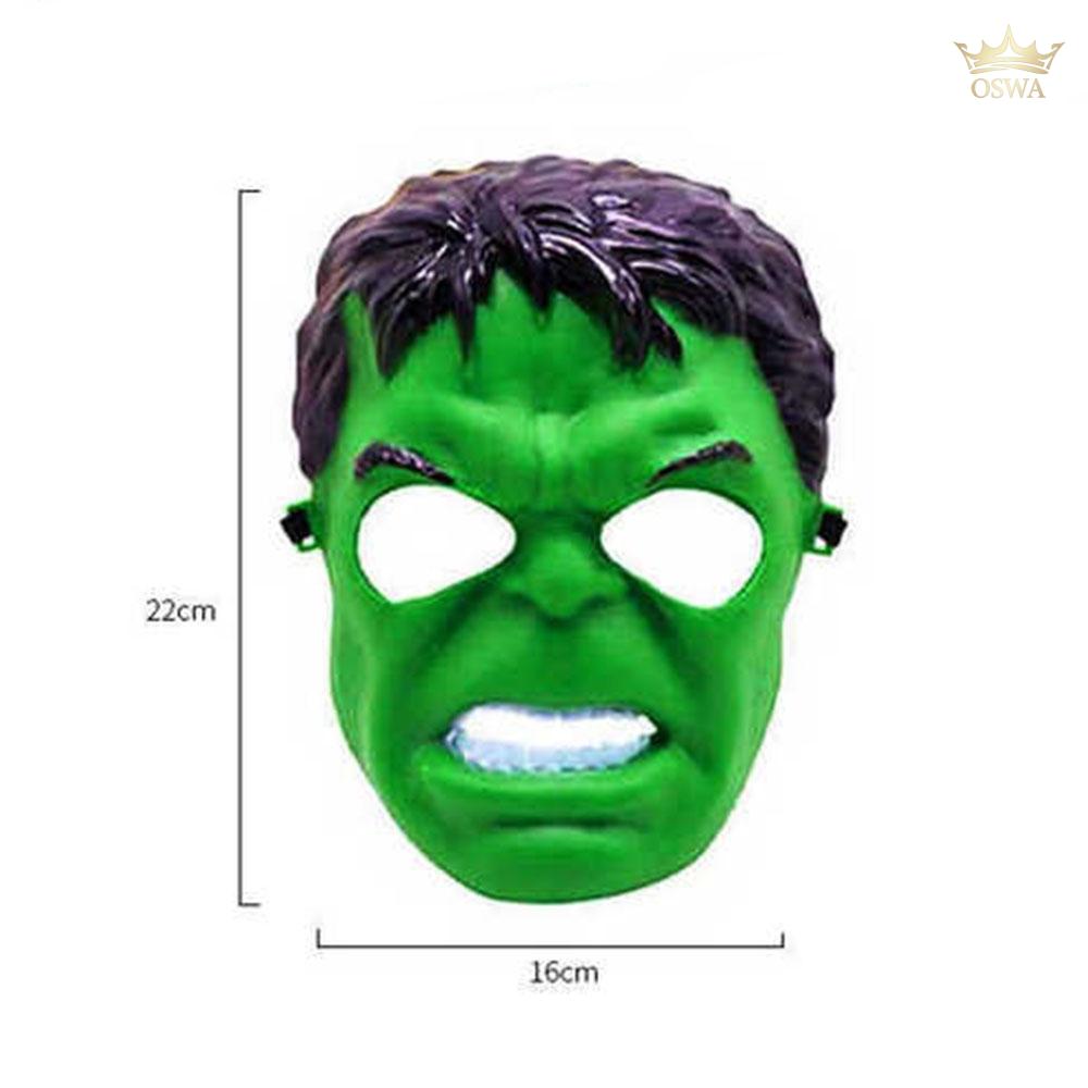 Vaikų kaukė „Hulk“ – 22 x 16 cm - Image 2