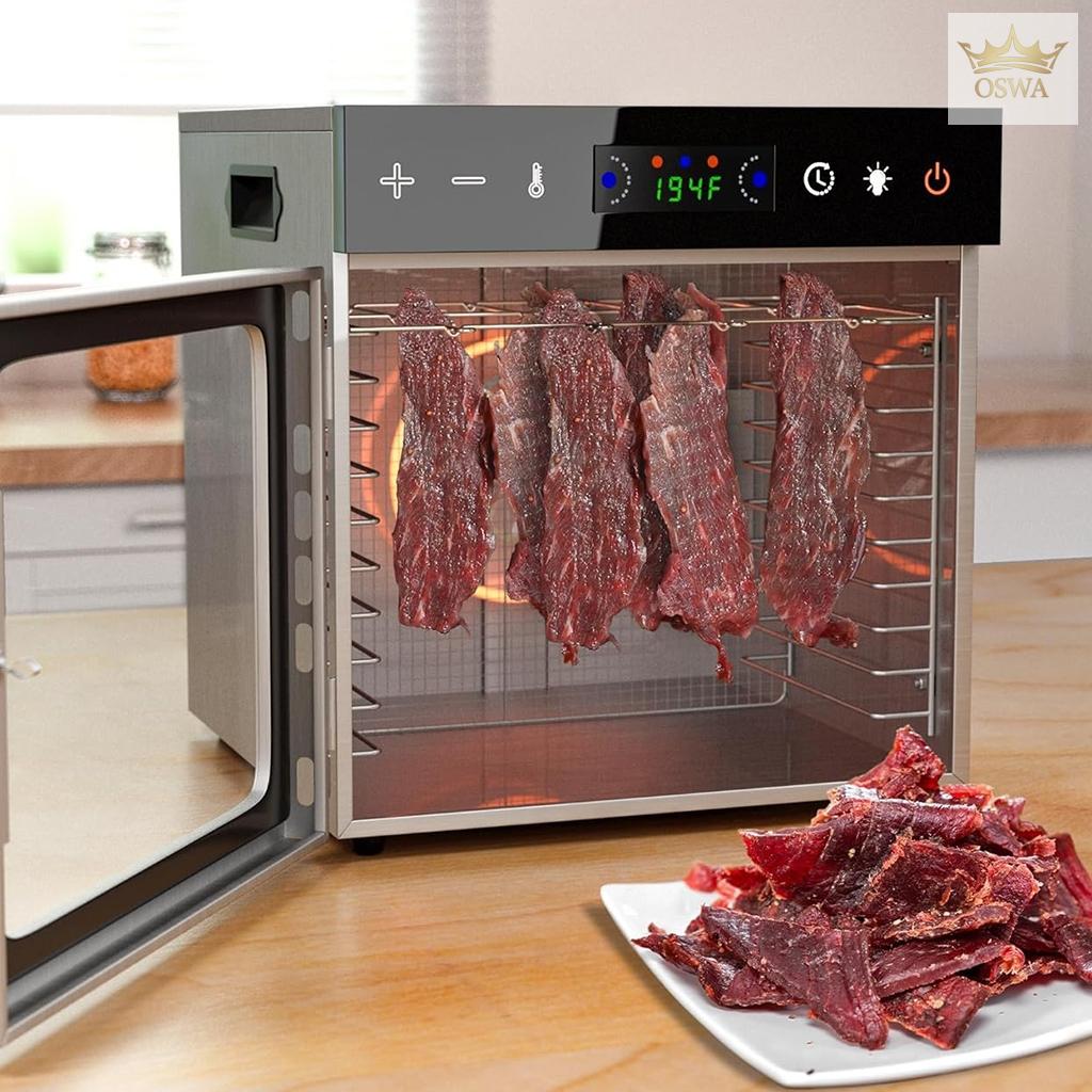 Vaisių ir maisto džiovyklė 600 W, 10 padėklų, nerūdijančio plieno - Image 3